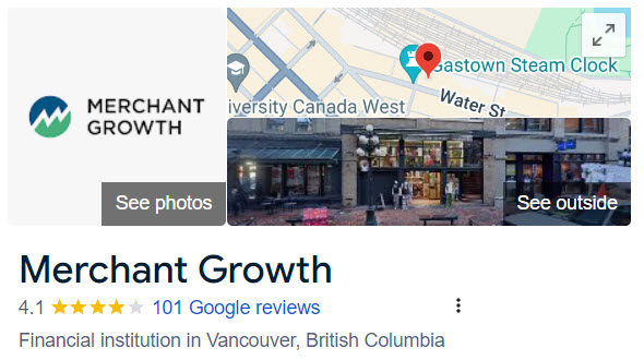 Merchant Growth reviews on Google