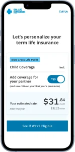 Blue Cross App Screenshot