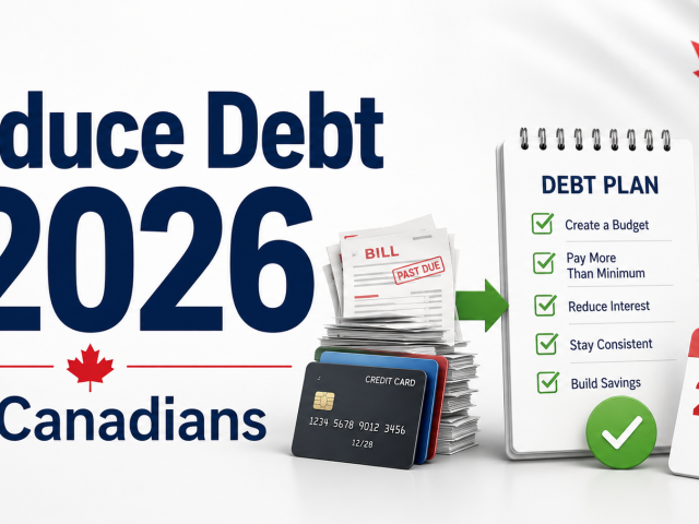 How to Reduce Debt in 2026? (Credit Card, CRA Tax Debt, etc) A Guide for Canadians.